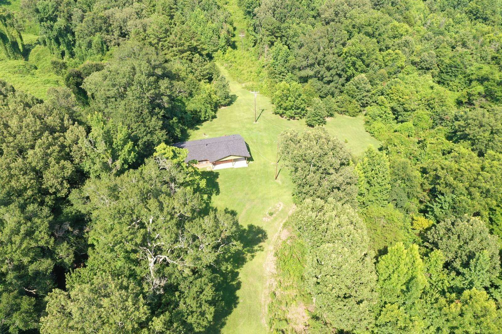 78 Acres of Recreational Land with Home for Sale in Natchez, Mississippi