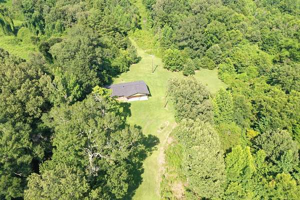 78 Acres of Recreational Land with Home for Sale in Natchez, Mississippi