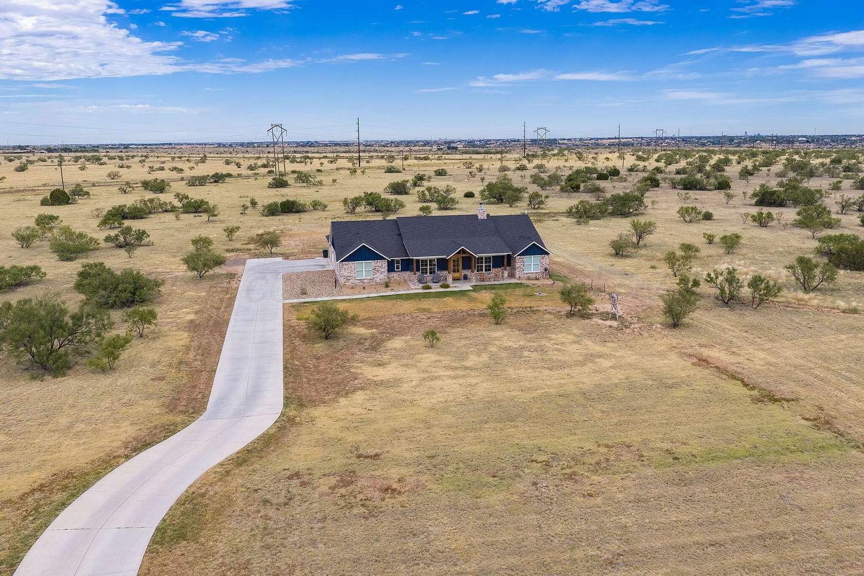 5 Acres of Land with Home for Sale in Canyon, Texas