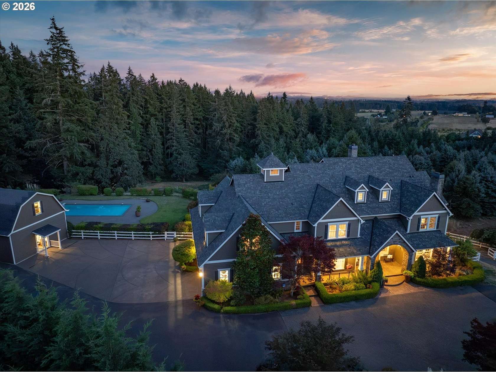 7.4 Acres of Land with Home for Sale in Wilsonville, Oregon