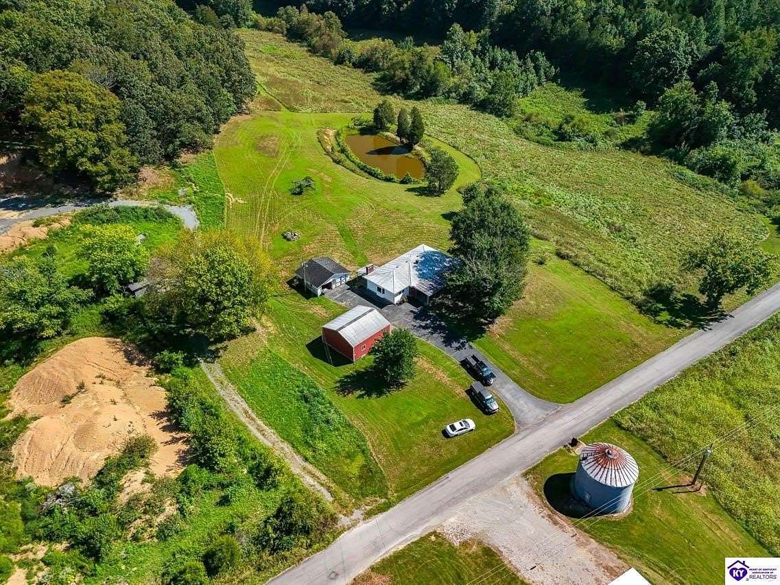 18.3 Acres of Land with Home for Sale in Columbia, Kentucky