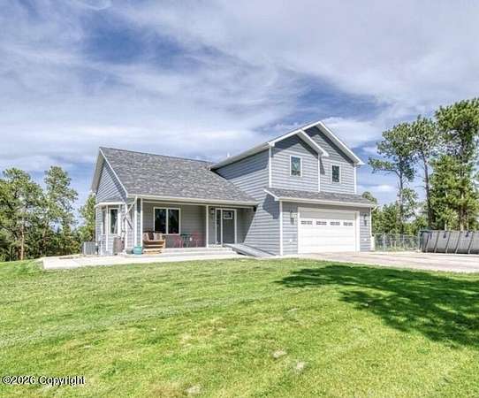 9.4 Acres of Land with Home for Sale in Upton, Wyoming