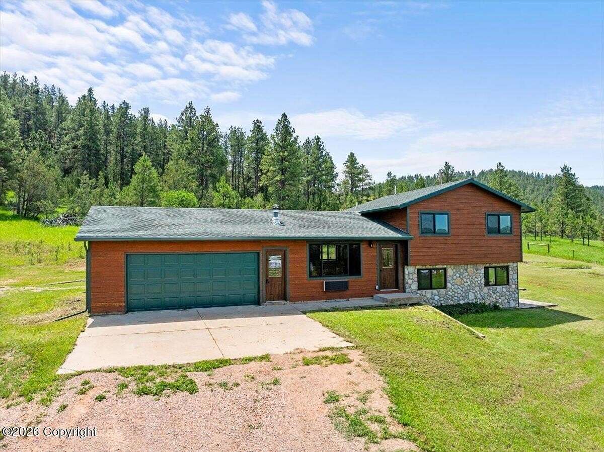 24.5 Acres of Land with Home for Sale in Hulett, Wyoming