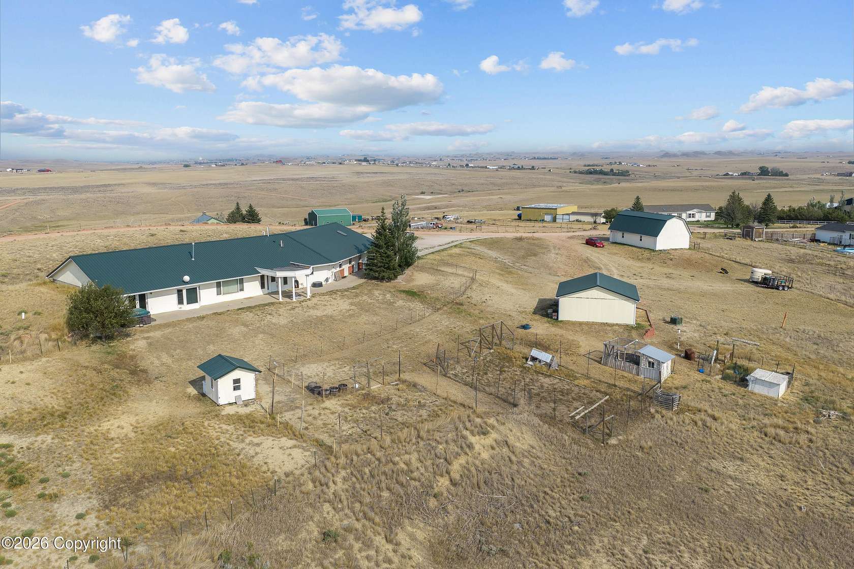8.3 Acres of Land with Home for Sale in Gillette, Wyoming