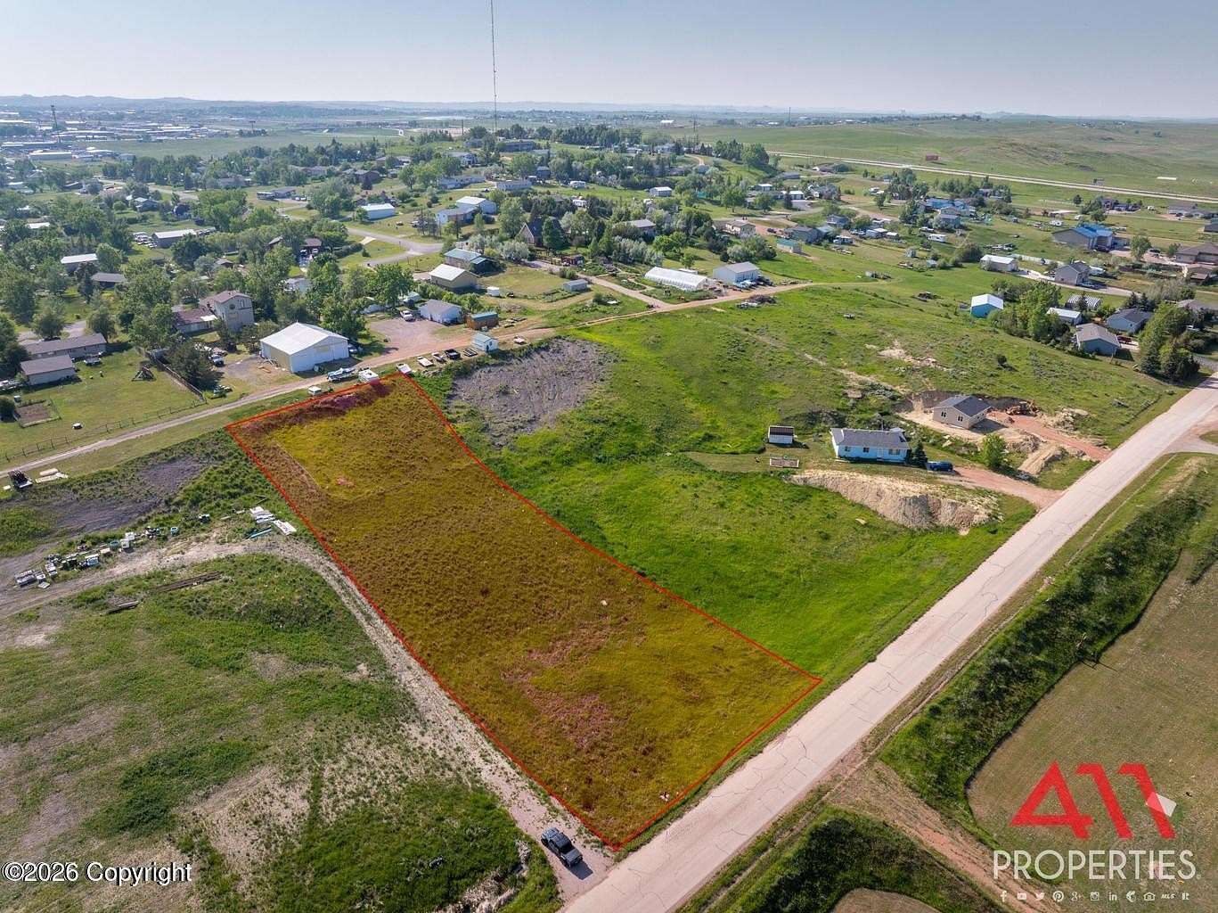 2 Acres of Residential Land for Sale in Gillette, Wyoming