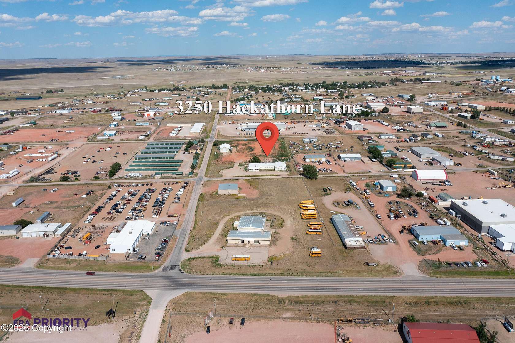 4.33 Acres of Improved Commercial Land for Sale in Gillette, Wyoming