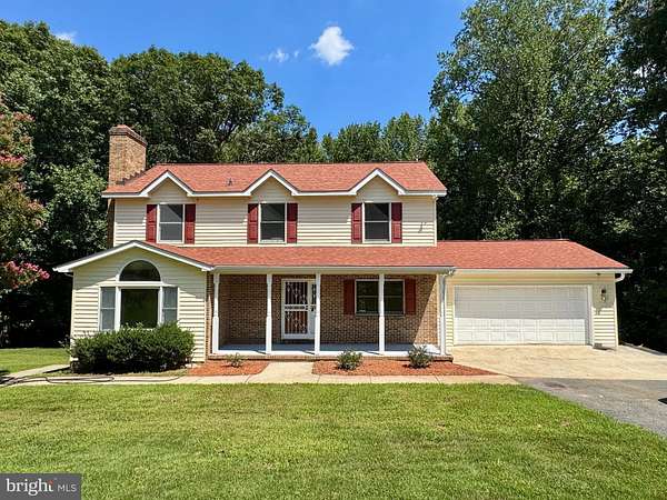 3 Acres of Land with Home for Lease in Huntingtown, Maryland