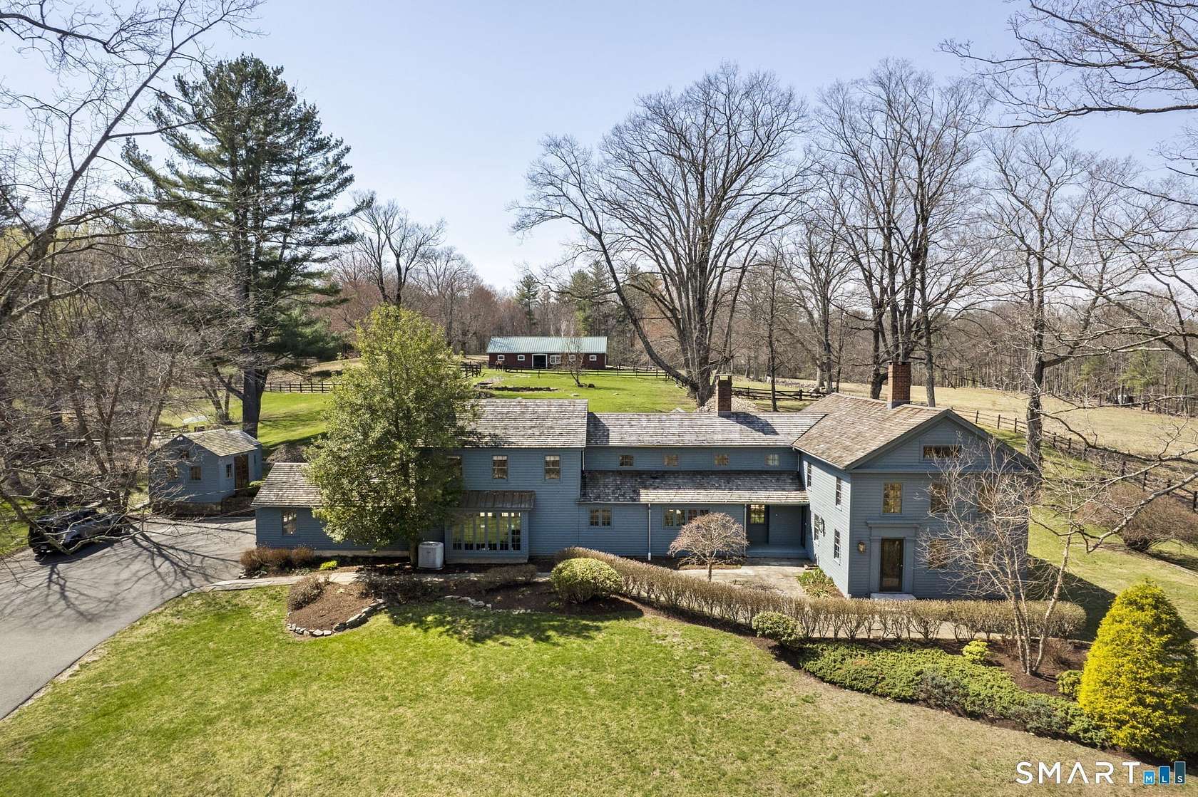 13 Acres of Land with Home for Sale in New Hartford, Connecticut