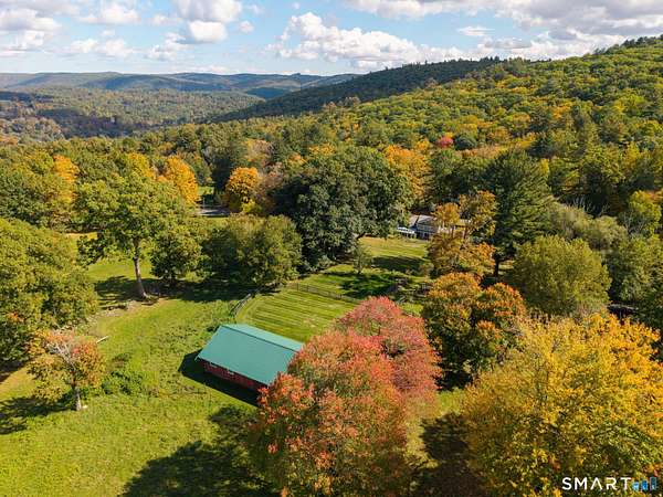 13 Acres of Land with Home for Sale in New Hartford, Connecticut