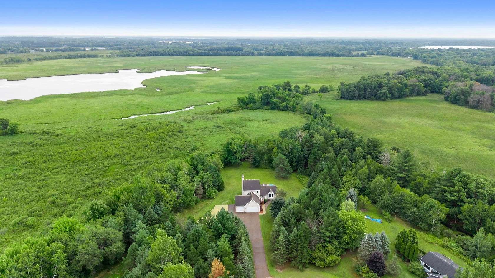 15 Acres of Recreational Land with Home for Sale in East Bethel, Minnesota