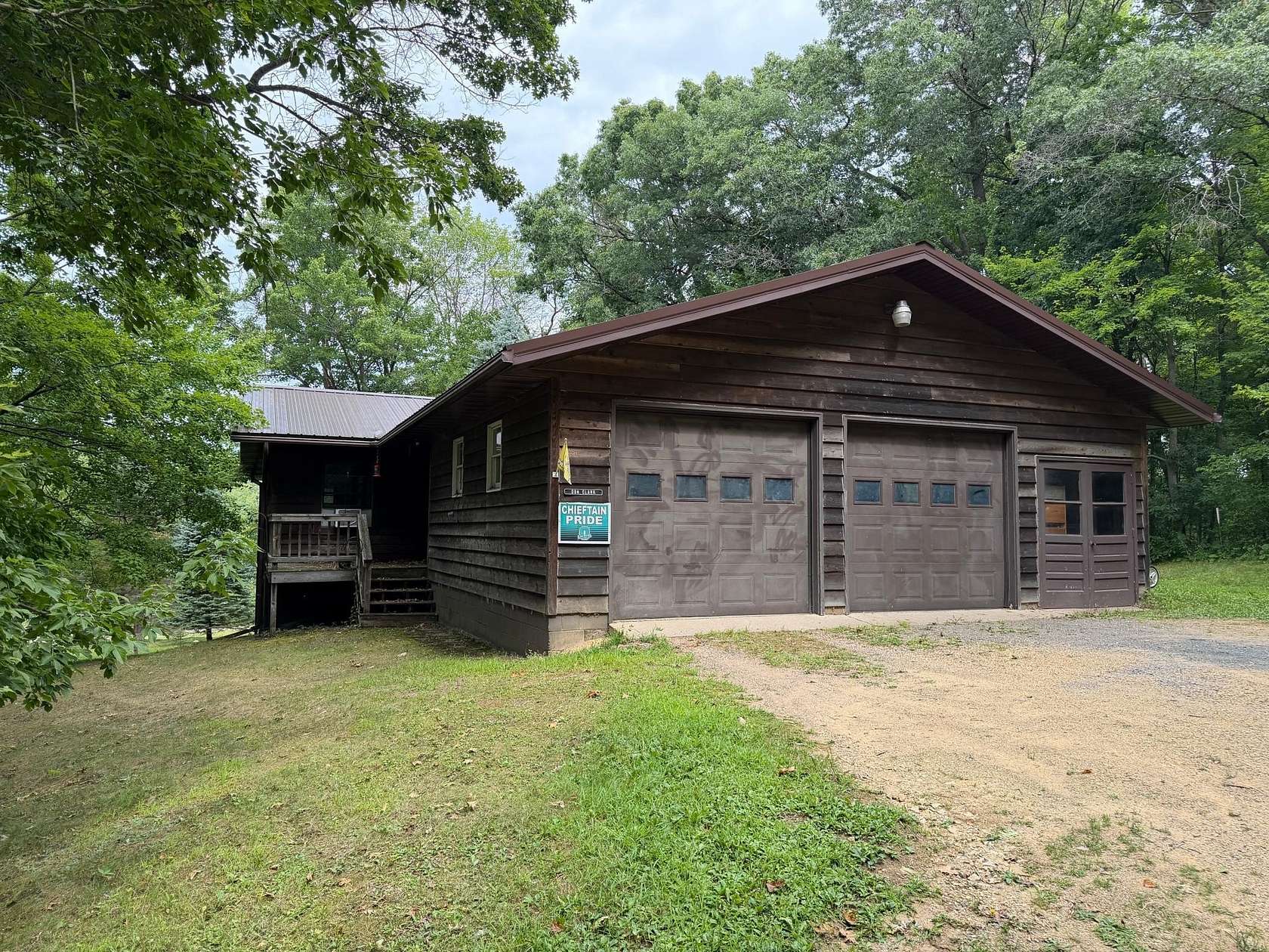 14 Acres of Recreational Land with Home for Sale in Osceola, Wisconsin