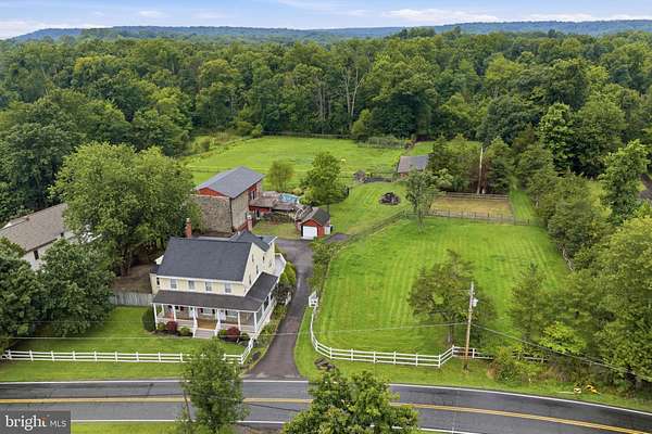 8.1 Acres of Land with Home for Sale in Sellersville, Pennsylvania