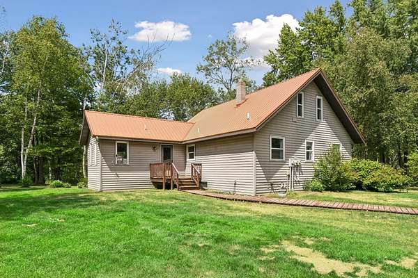 10 Acres of Recreational Land with Home for Sale in Hinckley, Minnesota