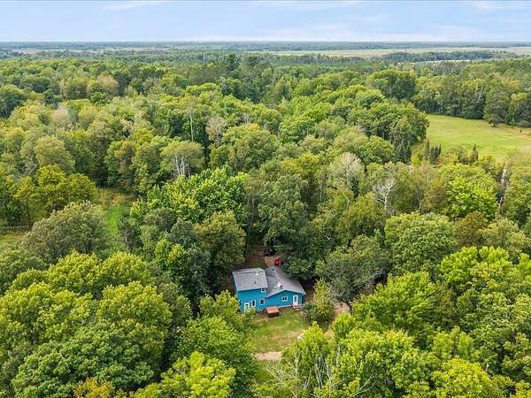 40 Acres of Land with Home for Sale in Aitkin, Minnesota