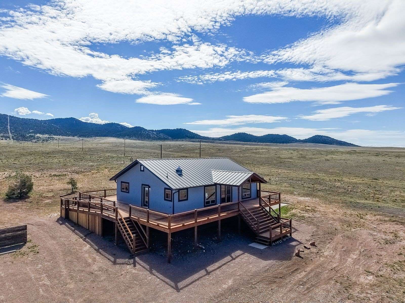 40.5 Acres of Agricultural Land with Home for Sale in Westcliffe, Colorado