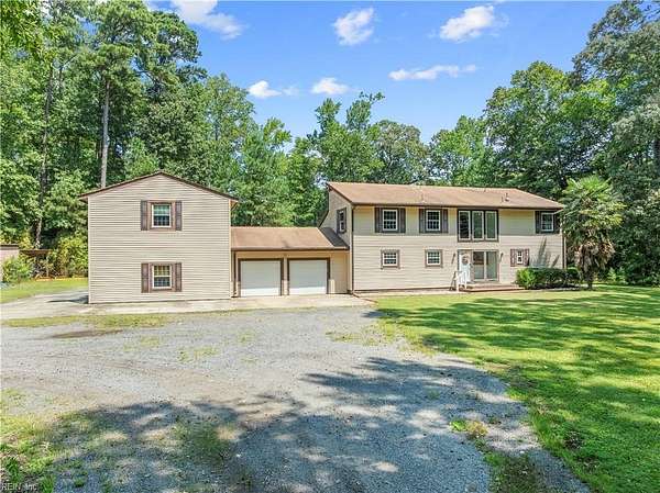 3.25 Acres of Land with Home for Sale in Carrollton, Virginia