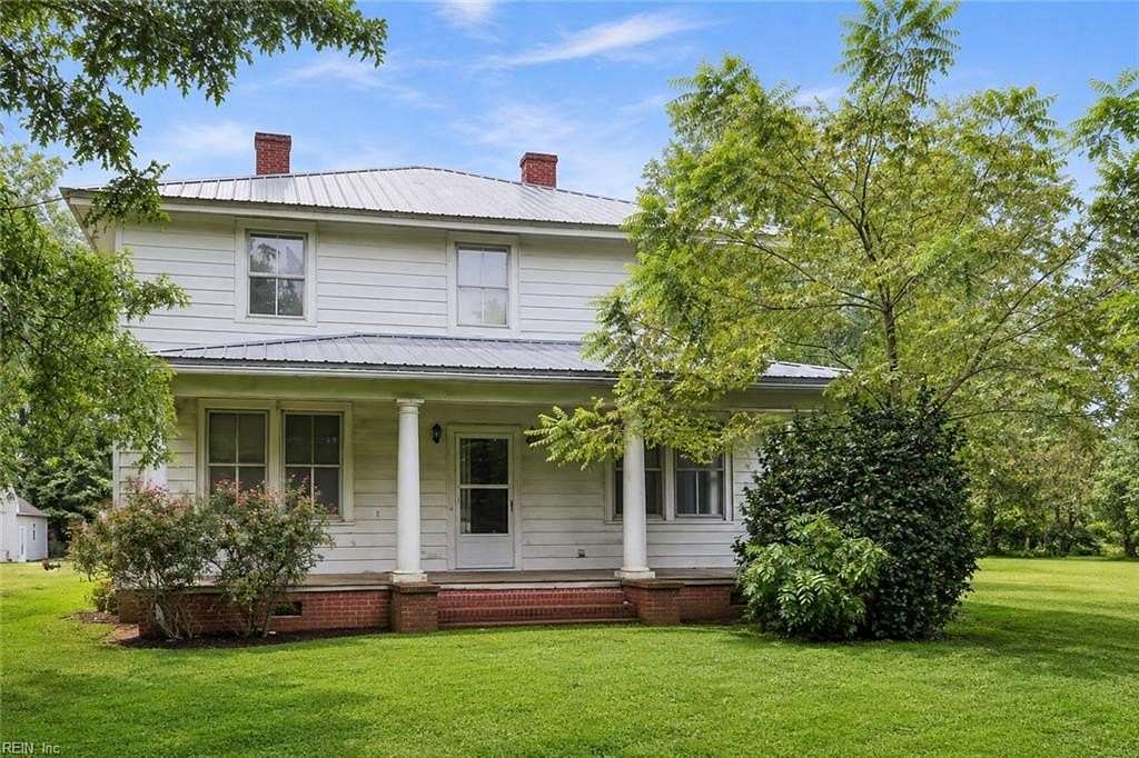 3 Acres of Land with Home for Sale in Courtland, Virginia