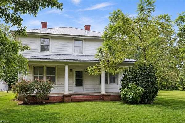 3 Acres of Land with Home for Sale in Courtland, Virginia