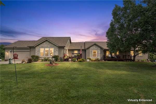 10 Acres of Land with Home for Sale in Harrisonville, Missouri
