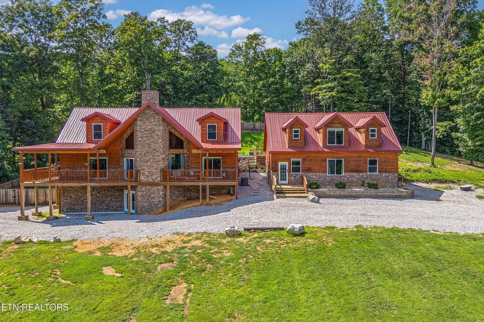 5.86 Acres of Land with Home for Sale in Corryton, Tennessee