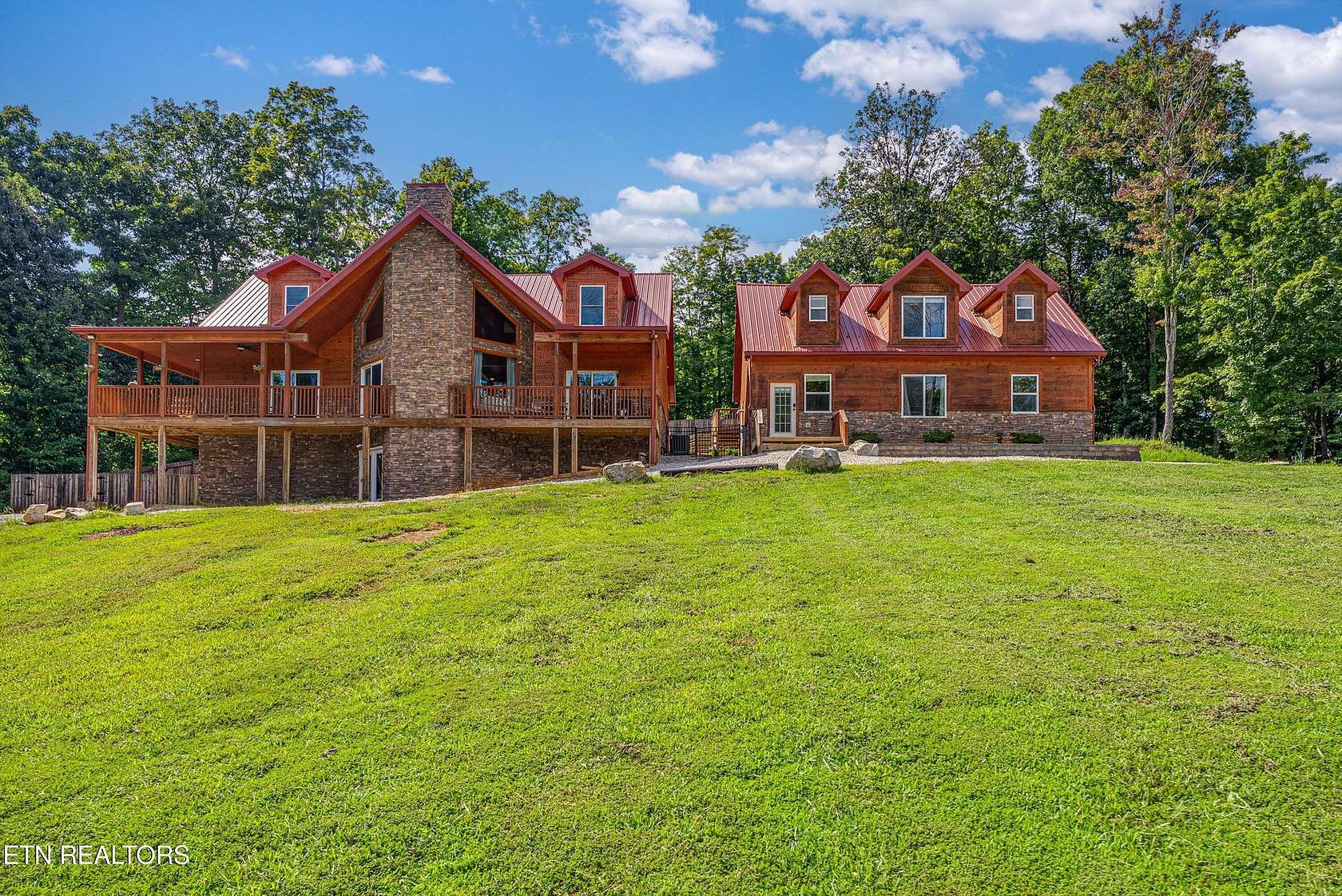 5.86 Acres of Land with Home for Sale in Corryton, Tennessee