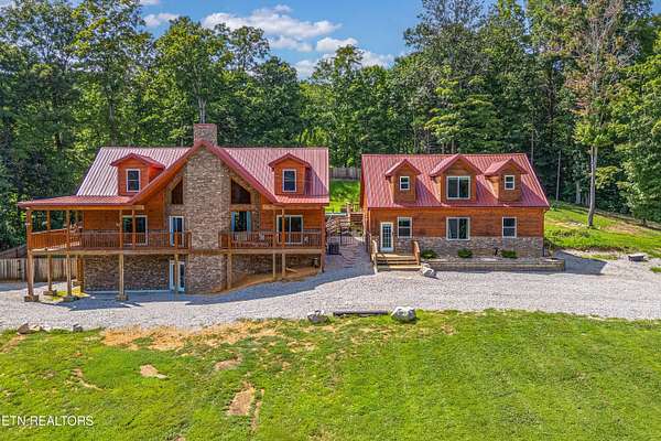 5.86 Acres of Land with Home for Sale in Corryton, Tennessee