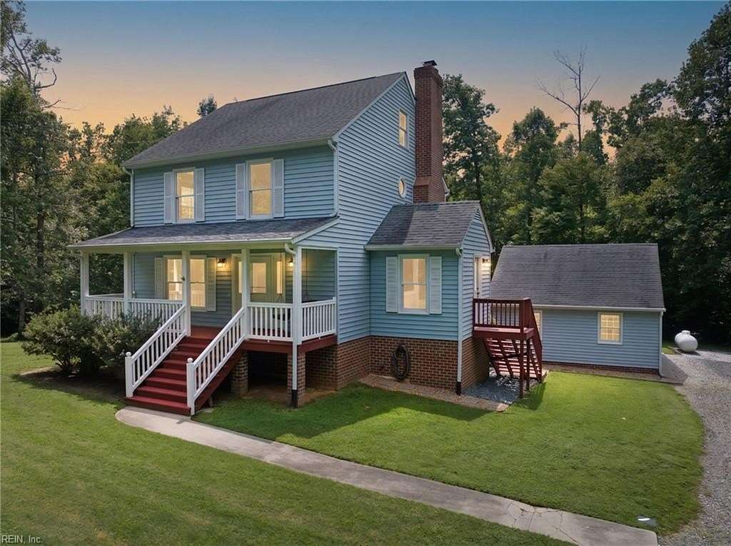 5.3 Acres of Land with Home for Sale in New Kent, Virginia