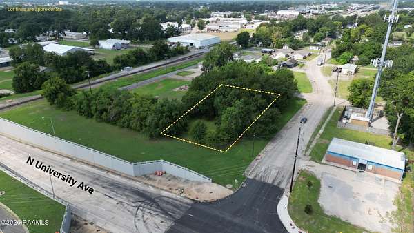 0.46 Acres of Commercial Land for Sale in Lafayette, Louisiana
