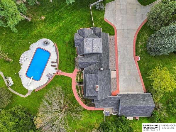 9.53 Acres of Land with Home for Sale in Council Bluffs, Iowa