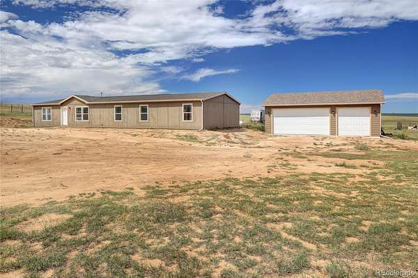 35.2 Acres of Recreational Land with Home for Sale in Rush, Colorado