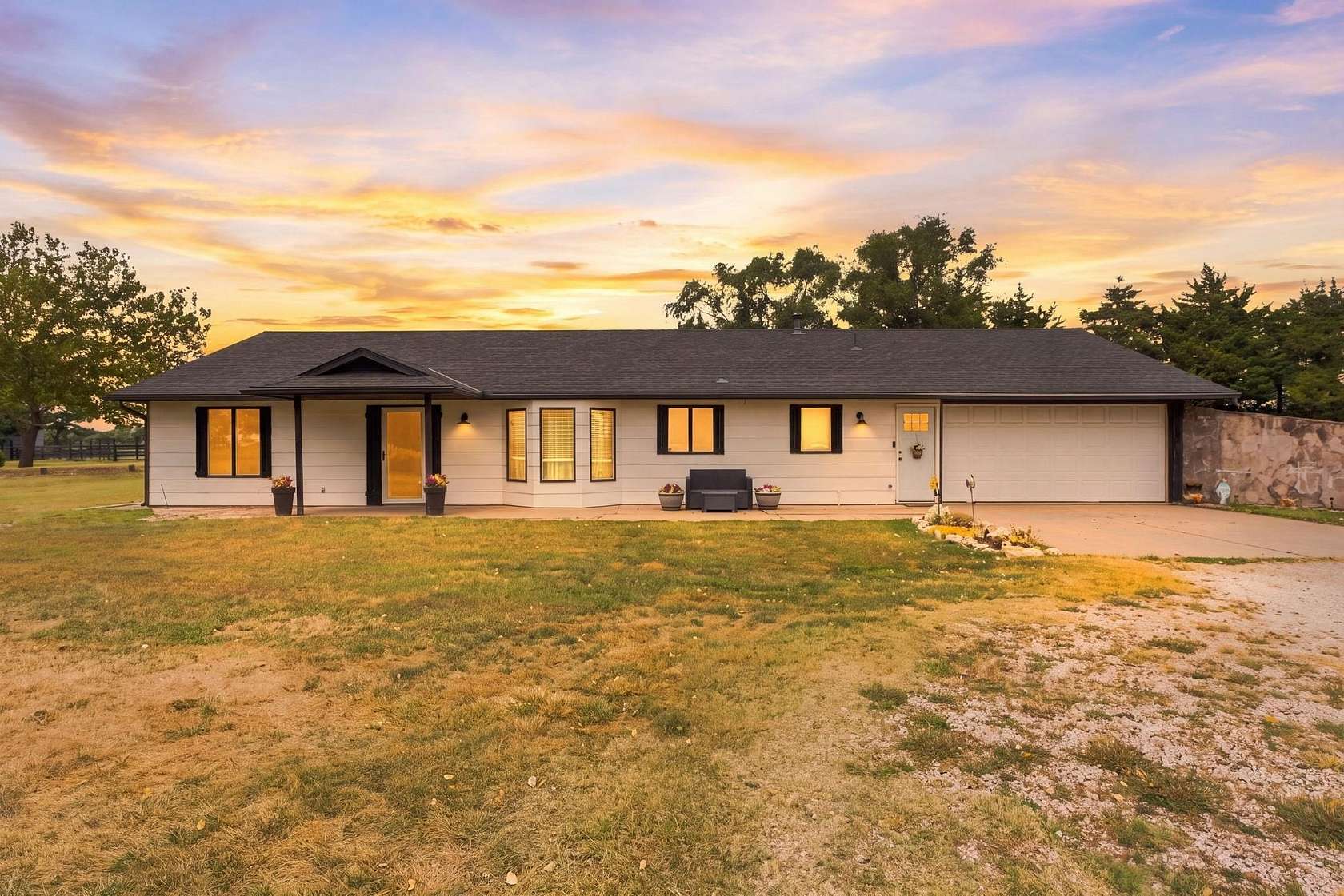 7.22 Acres of Land with Home for Sale in Garden Plain, Kansas