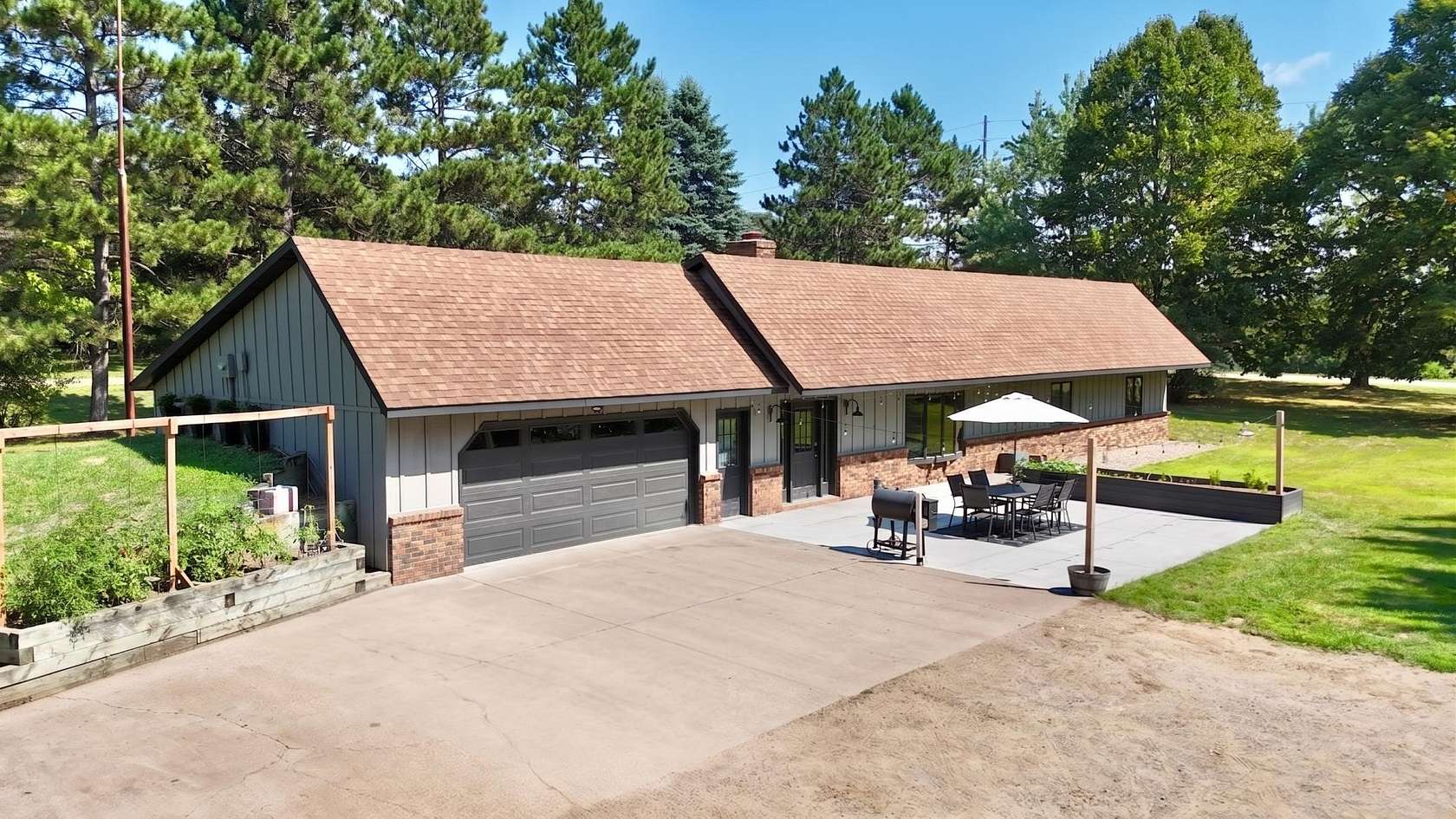 5 Acres of Land with Home for Sale in Bowlus, Minnesota