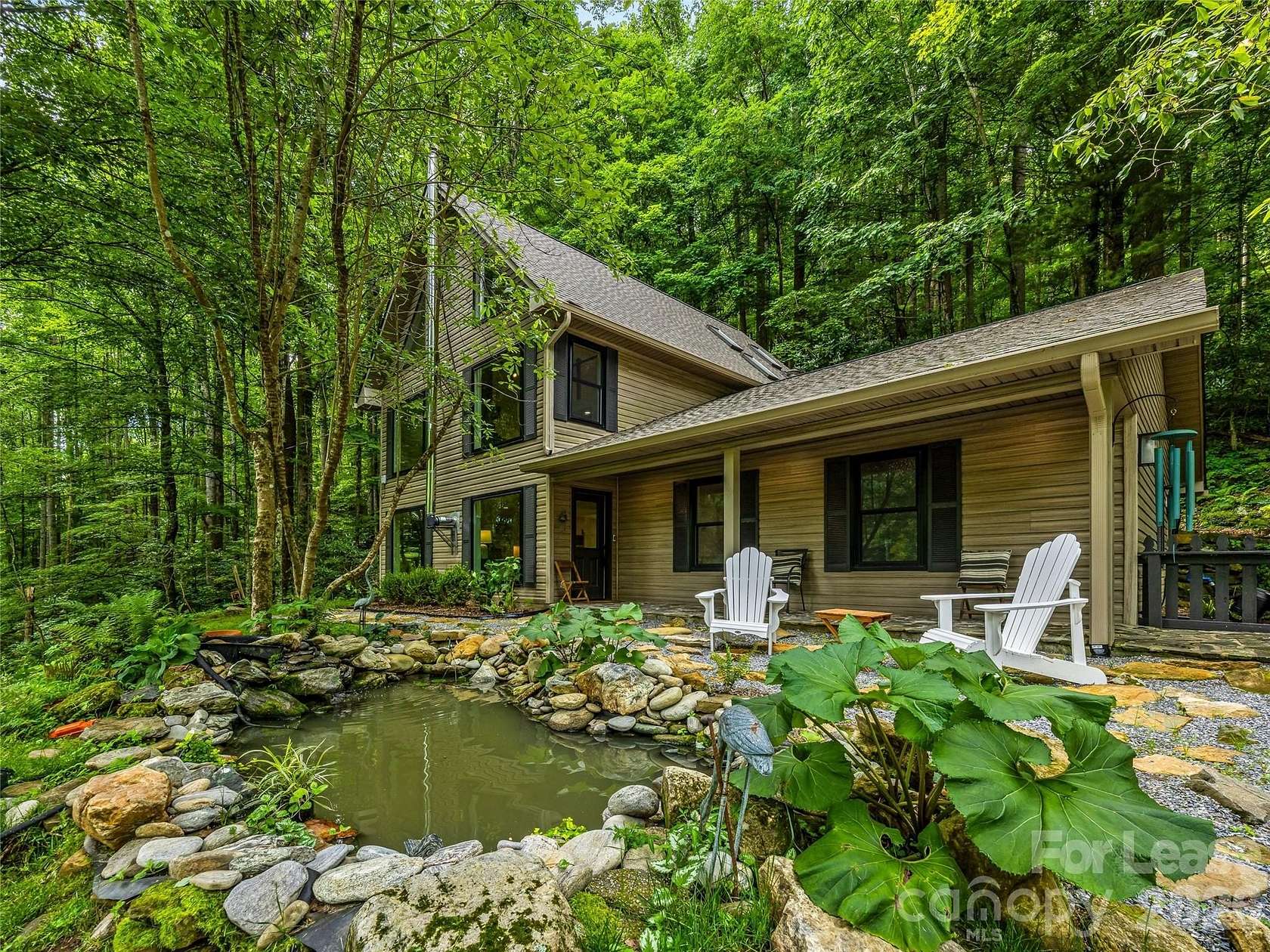 3.43 Acres of Land with Home for Lease in Burnsville, North Carolina