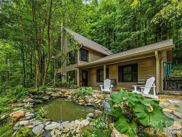 3.43 Acres of Land with Home for Lease in Burnsville, North Carolina