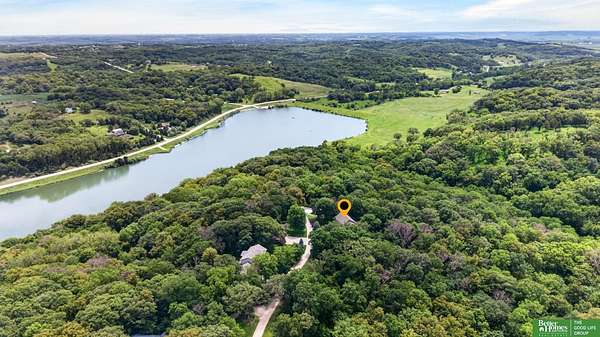 7.5 Acres of Land with Home for Sale in Pacific Junction, Iowa