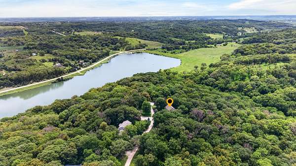 7.5 Acres of Land with Home for Sale in Pacific Junction, Iowa