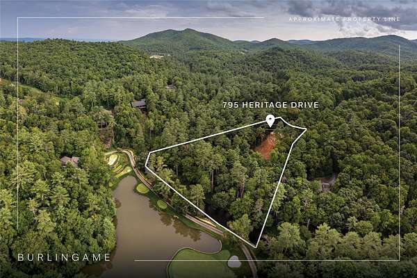 2.88 Acres of Land with Home for Sale in Sapphire, North Carolina