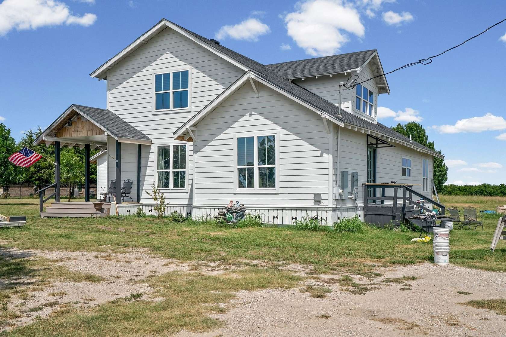 8.85 Acres of Land with Home for Sale in Caddo Mills, Texas