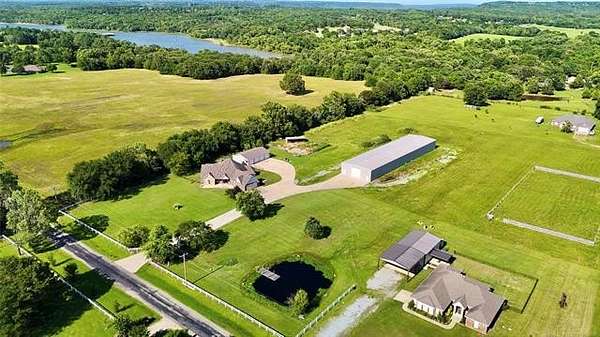 5.5 Acres of Land with Home for Sale in Stigler, Oklahoma