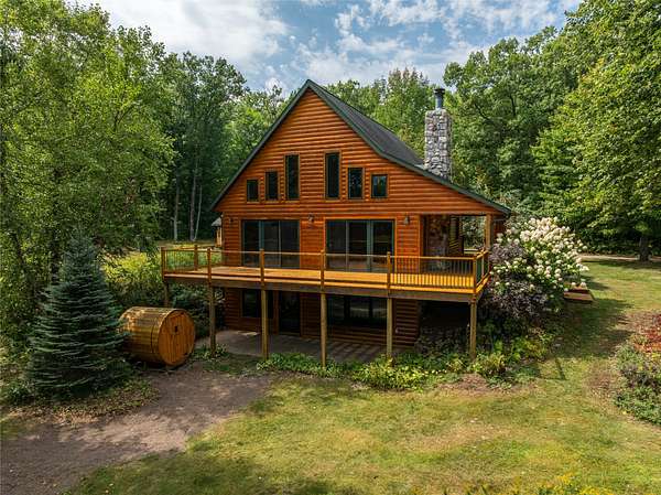 41.9 Acres of Recreational Land with Home for Sale in Cumberland, Wisconsin