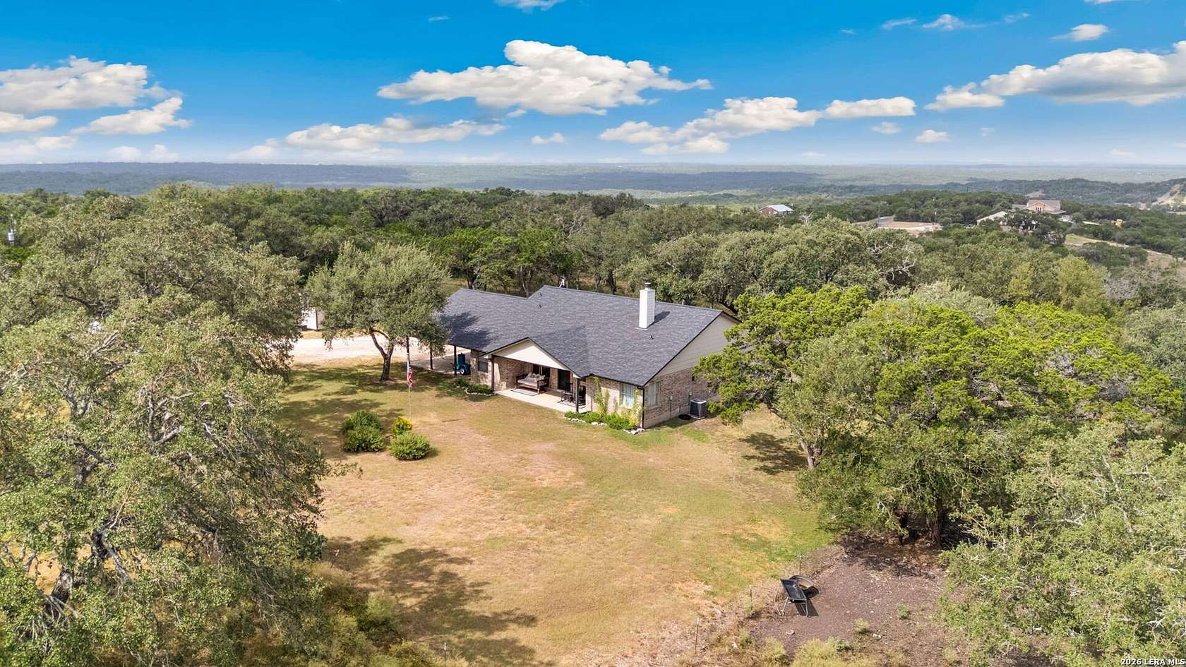 13.2 Acres of Land with Home for Sale in Mico, Texas