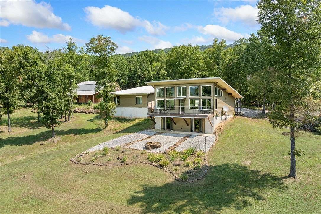 47.8 Acres of Recreational Land with Home for Sale in Mount Judea, Arkansas