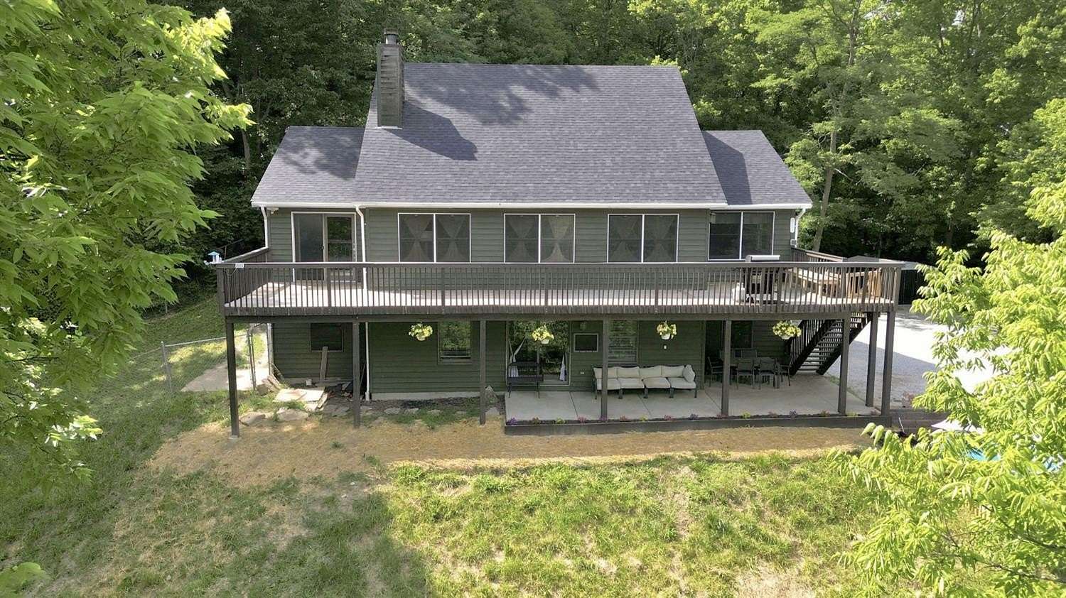 2.32 Acres of Land with Home for Sale in Lawrenceburg, Indiana
