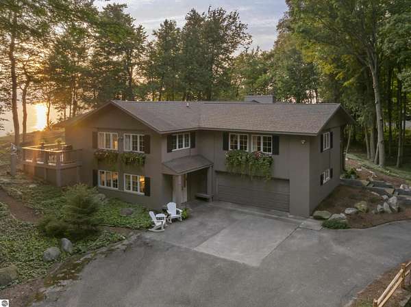 4 Acres of Land with Home for Sale in Frankfort, Michigan