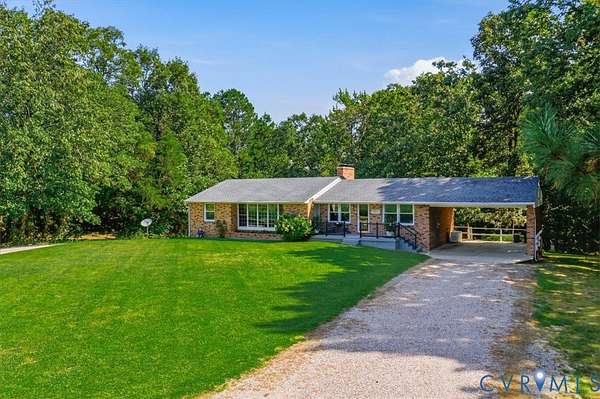 75.2 Acres of Recreational Land with Home for Sale in Waverly, Virginia