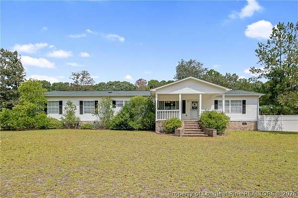 5 Acres of Land with Home for Sale in Fayetteville, North Carolina