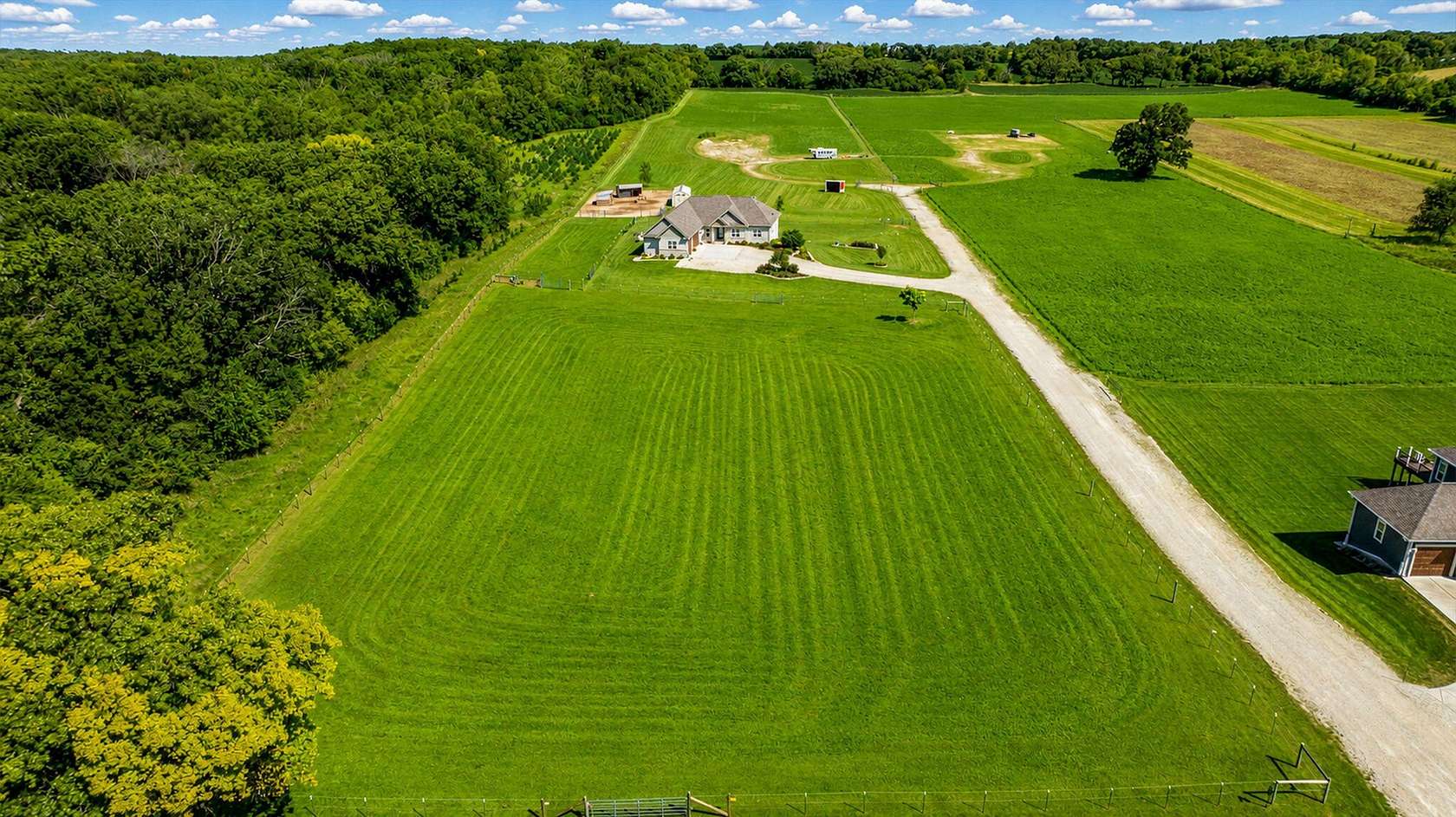 8.35 Acres of Land with Home for Sale in Eagle, Wisconsin