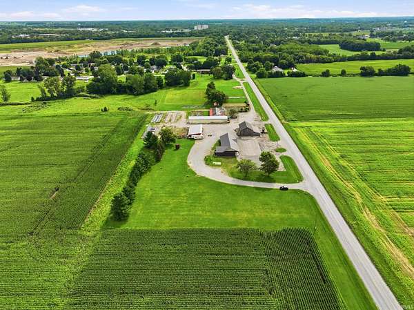 10.9 Acres of Commercial Land for Sale in Ligonier, Indiana