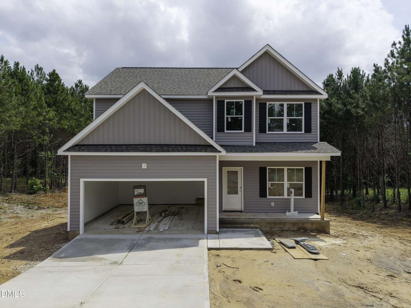 2.45 Acres of Land with Home for Sale in Spring Hope, North Carolina
