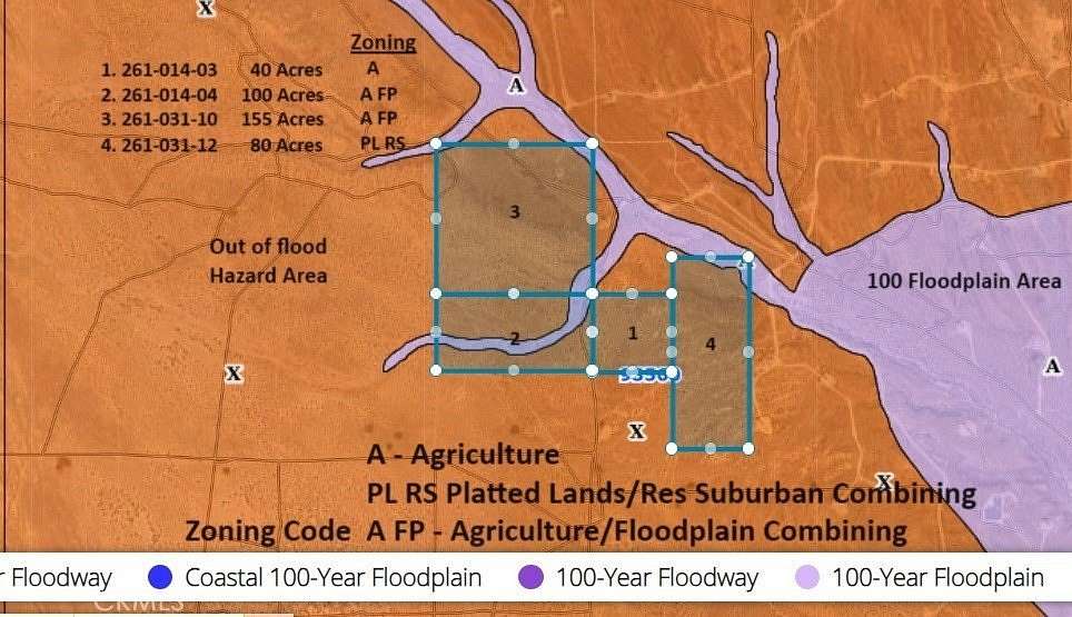 376 Acres of Agricultural Land for Sale in Rosamond, California